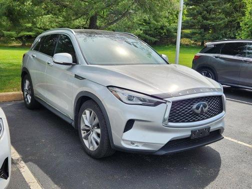 Liquid Platinum 2021 INFINITI QX50 Luxe