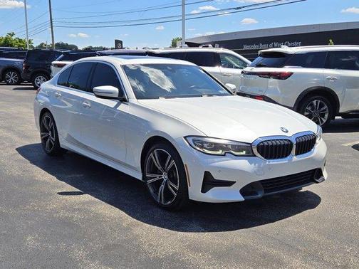 Mineral White Metallic 2021 BMW 330 i xDrive