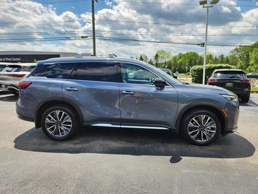 Moonbow Blue 2026 INFINITI QX60 Luxe