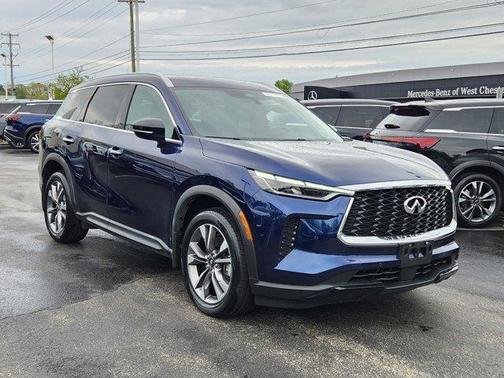 Grand Blue 2023 INFINITI QX60 Luxe