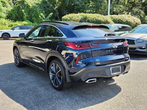 Hermosa Blue 2025 INFINITI QX55 LUXE