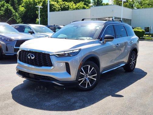 Warm Titanium 2023 INFINITI QX60 AUTOGRAPH