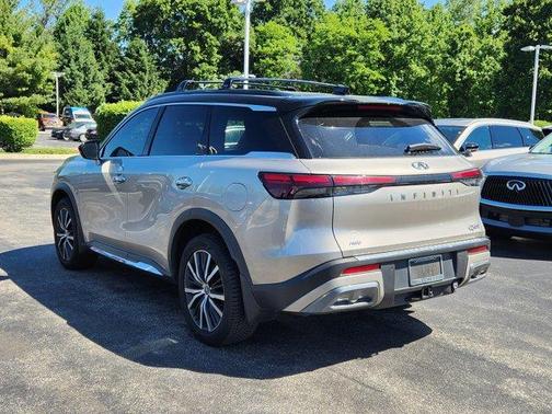 Warm Titanium 2023 INFINITI QX60 AUTOGRAPH