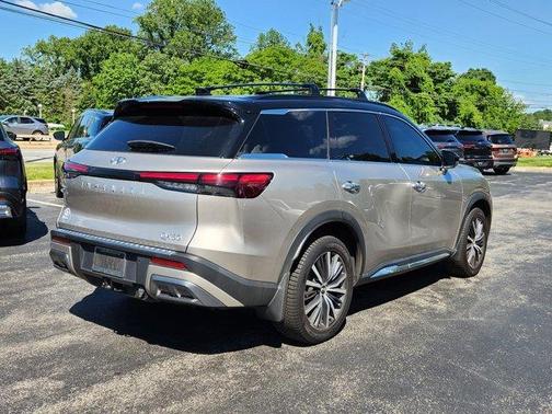 Warm Titanium 2023 INFINITI QX60 AUTOGRAPH