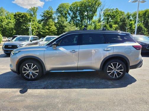 Warm Titanium 2023 INFINITI QX60 AUTOGRAPH