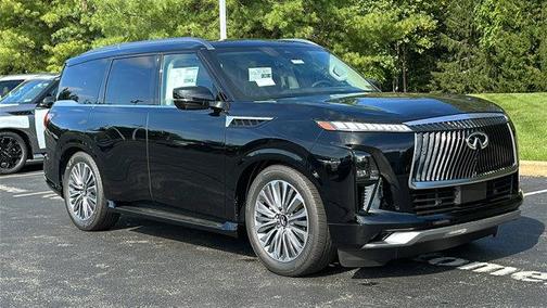 Black Obsidian 2026 INFINITI QX80 Luxe