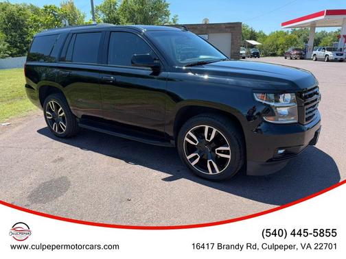 Black 2018 Chevrolet Tahoe Premier