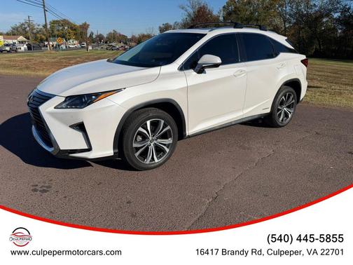 Eminent White Pearl 2018 Lexus RX 450h Base