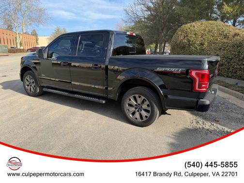 Shadow Black 2016 Ford F-150 XLT