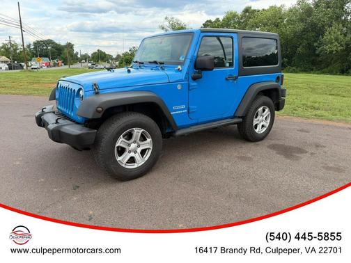 Cosmos Blue 2011 Jeep Wrangler Sport