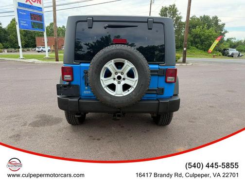Cosmos Blue 2011 Jeep Wrangler Sport