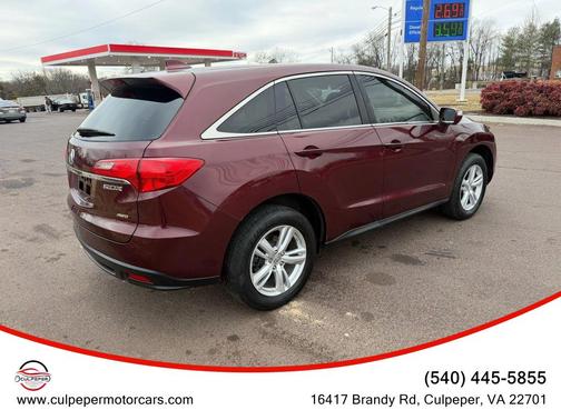Burgundy 2015 Acura RDX Base