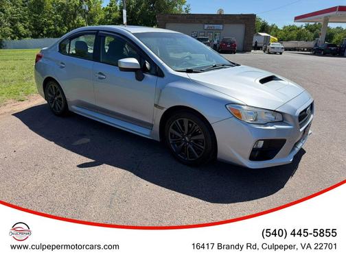 Ice Silver Metallic 2015 Subaru WRX Premium
