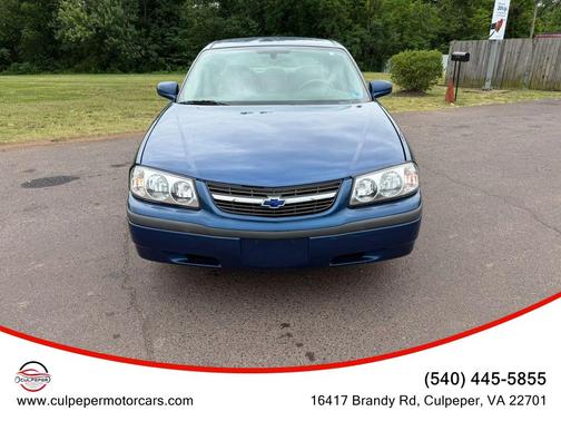 Superior Blue Metallic 2004 Chevrolet Impala Base