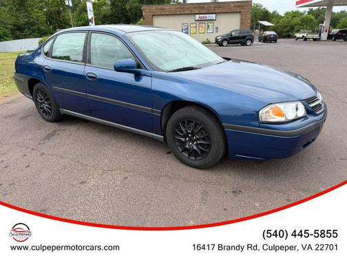 Superior Blue Metallic 2004 Chevrolet Impala Base