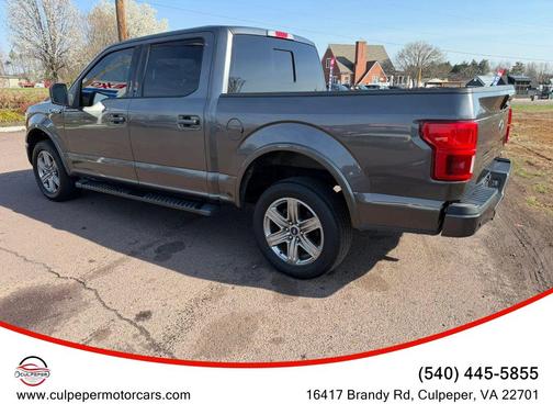 Gray 2019 Ford F-150 Lariat