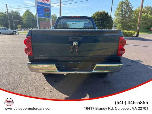 Blue 2007 Dodge Ram 1500 ST