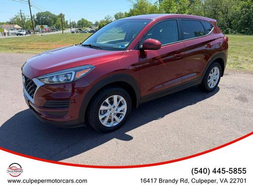 Gemstone Red 2019 Hyundai TUCSON SE