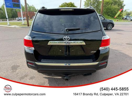 Black 2013 Toyota Highlander Limited