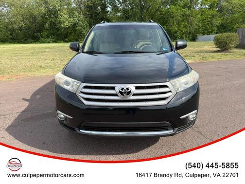 Black 2013 Toyota Highlander Limited