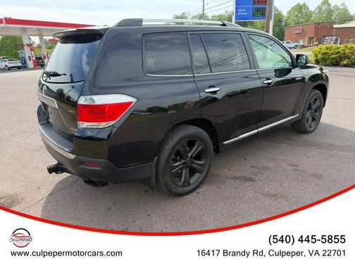 Black 2013 Toyota Highlander Limited