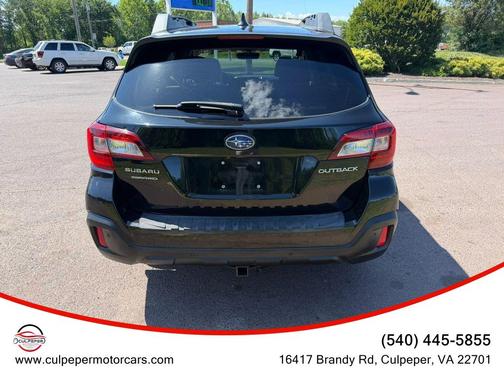 Crystal Black Silica 2018 Subaru Outback 2.5i Limited