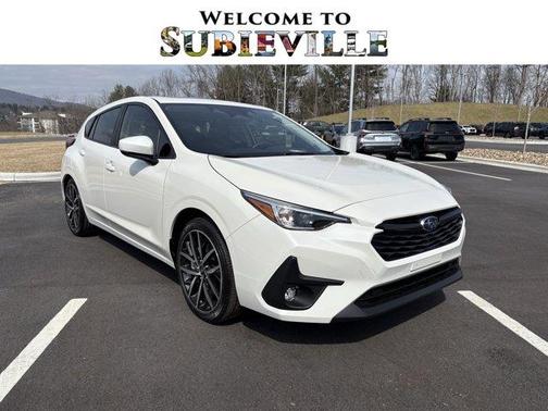 Crystal White Pearl 2026 Subaru Impreza Sport