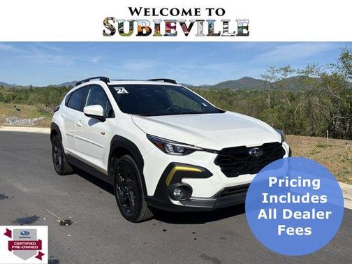 Crystal White Pearl 2024 Subaru Crosstrek Sport