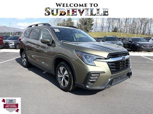 Autumn Green Metallic 2025 Subaru Ascent Premium