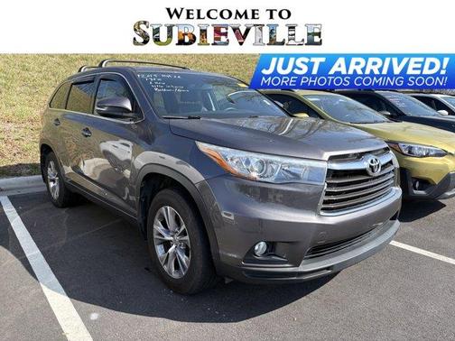 Predawn Gray Mica 2015 Toyota Highlander LE Plus