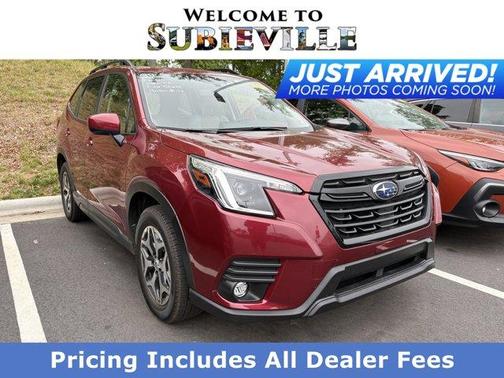 Crimson Red Pearl 2024 Subaru Forester Premium
