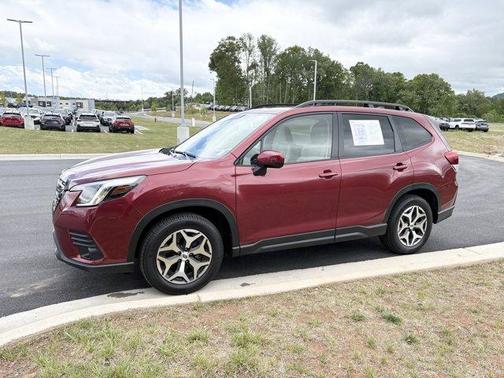 Crimson Red Pearl 2024 Subaru Forester Premium