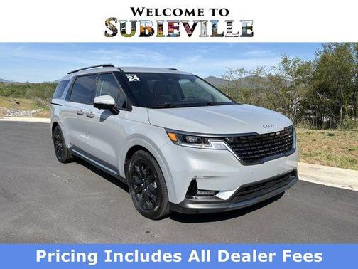 Ceramic Silver 2024 Kia Carnival SX