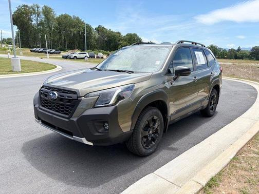 Autumn Green Metallic 2023 Subaru Forester Wilderness