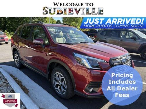 Crimson Red Pearl 2023 Subaru Forester Premium