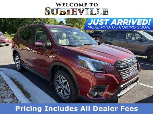 Crimson Red Pearl 2023 Subaru Forester Premium