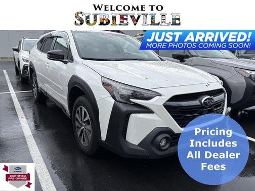 Crystal White Pearl 2025 Subaru Outback Premium