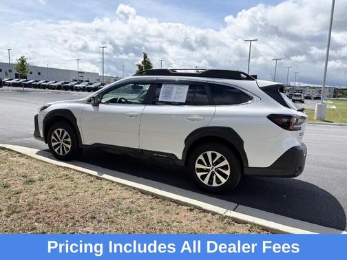 Crystal White Pearl 2025 Subaru Outback Premium