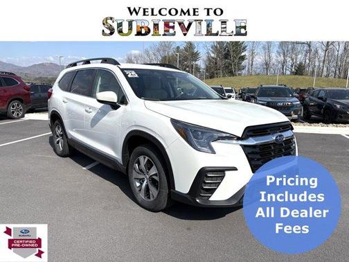 Crystal White Pearl 2025 Subaru Ascent Premium
