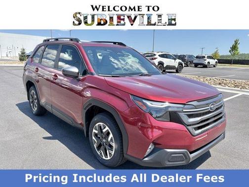 Crimson Red Pearl 2026 Subaru Forester Premium