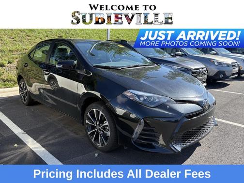 Black Sand Pearl 2019 Toyota Corolla XSE
