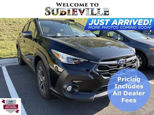 Crystal Black Silica 2024 Subaru Crosstrek Premium