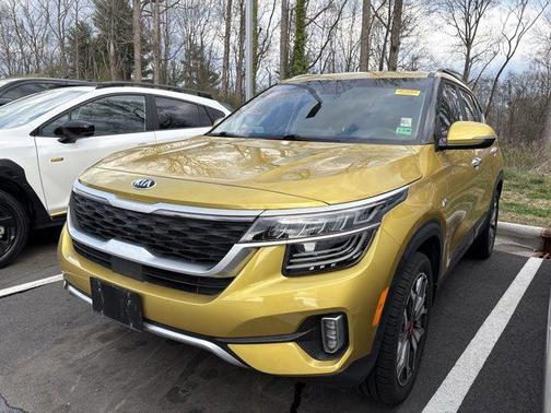 Starbright Yellow 2021 Kia Seltos SX