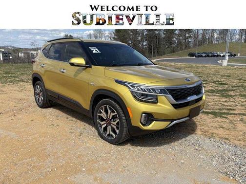 Starbright Yellow 2021 Kia Seltos SX