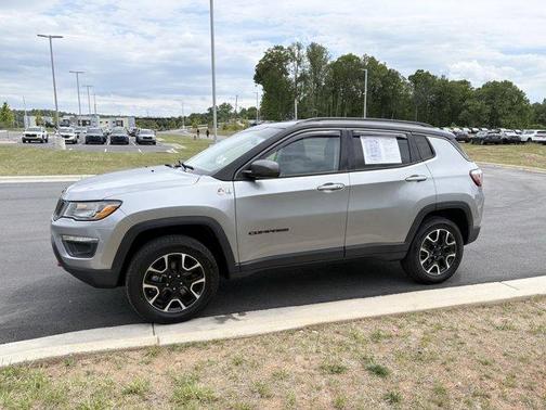 Billet Silver Metallic Clearcoat 2021 Jeep Compass Trailhawk