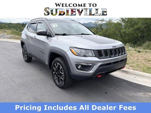 Billet Silver Metallic Clearcoat 2021 Jeep Compass Trailhawk