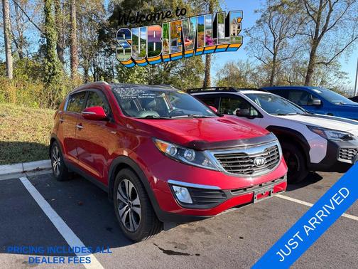 Signal Red 2013 Kia Sportage EX