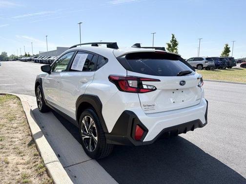 Crystal White Pearl 2024 Subaru Crosstrek Premium
