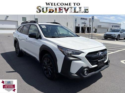 Crystal White Pearl 2025 Subaru Outback Onyx Edition