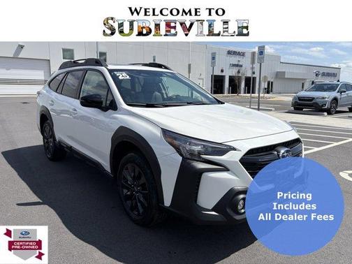 Crystal White Pearl 2025 Subaru Outback Onyx Edition